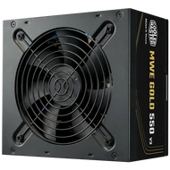 TÁP Cooler Master 550W - MWE Gold 550 V3 - MPE-5502-ACAAG-3BEU - 80+ Gold - ATX 3.1 - Nem moduláris - Fekete Tápegység