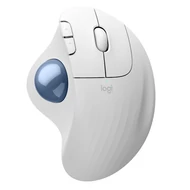 Mouse Logitech ERGO M575S - Off-White + Blue Ball