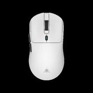 MOU White Shark GM-9010W MAXIMUS-W FEHÉR/ 26.000 dpi egér, pixart 3395+ TLSR8271