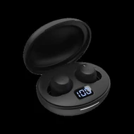 HDP White Shark GEB-TWS02B VORTEX-B fekete bluetooth fülhallgató