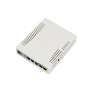 MIKROTIK Wireless Router 5x100Mbps, Wi-Fi 4, Asztali, RB951UI-2HND