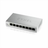 ZYXEL Switch 8x1000Mbps Fémházas Asztali, Web menedzselés, GS1200-8-EU0101F