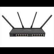 MIKROTIK Wireless Router 10x1000Mbps + 1xSFP+, Wi-Fi 5, Asztali, RB4011IGS+5HACQ2HND-IN