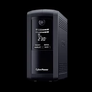 CYBERPOWER UPS VP1000ELCD (4x Schuko) 1000VA 550W 230V szünetmentes tápegység + USB LINE-INTERAKTÍV
