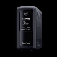 CYBERPOWER UPS VP1000ELCD (4x Schuko) 1000VA 550W 230V szünetmentes tápegység + USBLINE-INTERAKTÍV