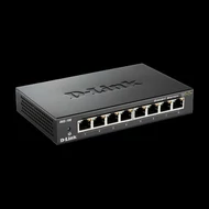 D-LINK Switch 8x1000Mbps Fémházas Asztali, DGS-108GL/E