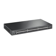 TP-LINK Switch 48x1000Mbps + 4xGigabit SFP + 2xkonzol port, Menedzselhető, SG3452