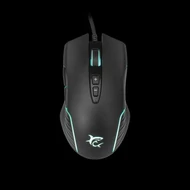 WHITE SHARK GM-5003 AZARAH gaming egér, fekete, 6400dpi
