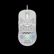 WHITE SHARK GM-5007W GALAHAD gamer egér, fehér, 6400 dpi