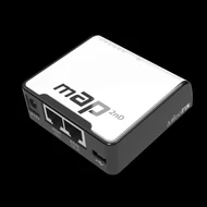MIKROTIK Wireless Router mAP 2x100Mbps, Wi-Fi 4, Asztali, RBMAP2ND