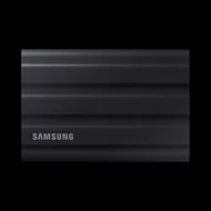 SAMSUNG Hordozható SSD T7 Shield, USB 3.2 Gen.2 (10Gbps), 2TB, Fekete