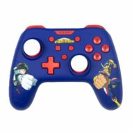 KONIX - MY HERO ACADEMIA Nintendo Switch/PC Vezetékes kontroller, Kék-Mintás