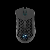 WHITE SHARK LIONEL-B, WGM-5012B vezeték nélküli gamer egér, fekete, 10000 dpi