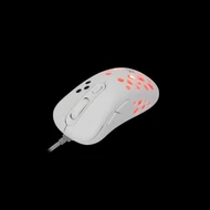 WHITE SHARK AZRAEL-W, GM-5013W gamer egér,6D, fehér, 7200 dpi, RGB
