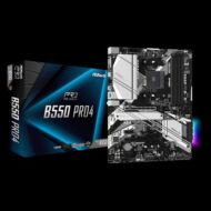 ASROCK Alaplap AM4 B550 PRO4 AMD B550, ATX