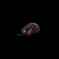 BARACUDA W029907 MANTA-B, BGM-041B gamer egér,8D, fekete, 12800 dpi