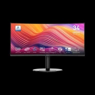 MSI Monitor Business Modern MD342CQP Ívelt 34" QHD, 3440x1440, 100Hz VA 21:9, 3000:1 CR, 300cd/m2, 4 ms, HDMI, DP, Black