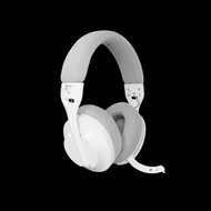 WHITE SHARK FALCON-W, GH-2441W, vezeték nélküli gamer fejhallgató, fehér