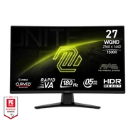 MSI Monitor GAMING MAG 274CQF 27" Rapid VA WQHD 2560x1440 16:9 5000:1 180Hz 0,5ms 2x HDMI, DP, Black