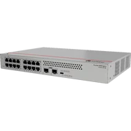 Huawei eKit Switch 16x1000Mbps + 2x1000Mbps SFP, Nem menedzselhető, Rackes/Asztali, fanless - S110-16T2S