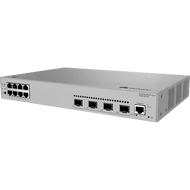 Huawei eKit Switch 8x1000Mbps (125W POE+) + 4x1000Mbps SFP, Layer2+ managed, Rackes/Asztali - S220-8P4S