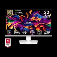 MSI Monitor GAMING MPG 321URXW QD-OLED 31,5" UHD 3840x2160, 240Hz, 150000:1 CR, 250cd/m2, 0,03ms, 2x HDMI, DP, USB-C