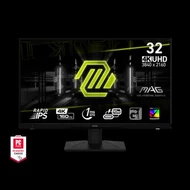 MSI Monitor GAMING MAG 322URDF E16 32" UHD, 3840x2160, 320/160Hz IPS, 440cd/m2, 1 ms, HDMI, DP, USB, Black