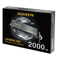 ADATA SSD M.2 2280 NVMe Gen4x4 2TB LEGEND 860