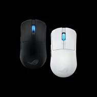 ASUS Vezetékes / Vezeték Nélküli egér ROG HARPE ACE MINI USB Optikai, Fehér 42000DPI