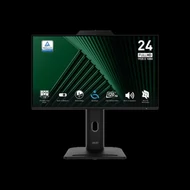 MSI Monitor Business PRO MP242PMG 23,8" FHD 1920x1080, IPS, 16:9, 120Hz, 1500:1, 1ms, DP, HDMI, VGA, Webcam, Black
