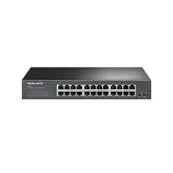 MERCUSYS Switch 24x1000Mbps, Fémházas Asztali/Rackes, MS124GS