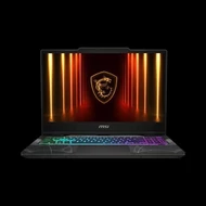 MSI Gaming NB Cyborg 15 B2RWFKG-431, 15,6" FHD 144Hz, Core 7 240H, 16GB (2x8), 512GB M.2, RTX 5060 8GB, NOOS, Fekete