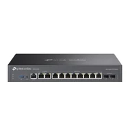 TP-LINK Vezetékes VPN Router 2xWAN/LAN(2500Mbps)+ 8xWAN/LAN(1000Mbps) + 2xSFP + 1xUSB + 1xkonzol port, ER7412-M2
