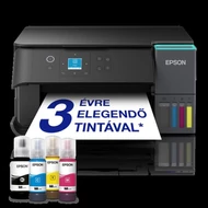 EPSON Tintasugaras nyomtató - EcoTank L4360 (A4, MFP, színes, 5760x1440 DPI, 33 lap/perc, duplex, USB/Wifi/Wifi Direct)