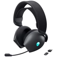 DELL Alienware Tri-Mode Wireless Gaming fejhallgató AW725H - Dark Side of the Moon