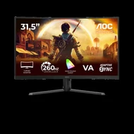 AOC Ívelt VA Gaming 260 Hz monitor 31,5" C32G42ZE 1920x1080, 16:9, 300cd/m2, 4ms, HDMI/DisplayPort, áll.mag.