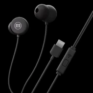 MAXELL Fülhallgató, IN-BAX, fekete, USB-C