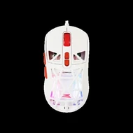 BARACUDA BGM-091W SEAL-W vezetékes gamer egér, 12800 dpi, fehér