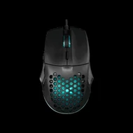 BARACUDA BGM-101B PENGUIN-B vezetékes gamer egér, 3600 dpi, rainbow MX8736B, fekete