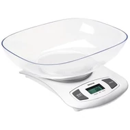 SENCOR SKS 4001WH Tálas konyhai mérleg 5kg-ig, Fehér