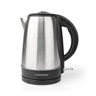 MELISSA vízforraló 2200W, 1,7 l, rozsdamentes acél, 360°-ban forgatható, Rejtett fűtőszál, Strix® vezérlő