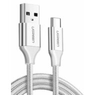 UGREEN USB - USB-C, QC3.0 kábel, 1m (fehér)