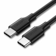 UGREEN Nikkelezett USB-C kábel, 1,5 m (fekete)