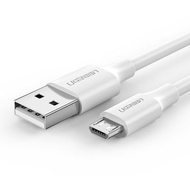 UGREEN USB-Micro USB kábel, QC 3.0, 2.4A, 1m (fehér)