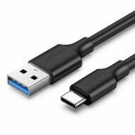 UGREEN USB és USB-C 3.0 kábel, 1m (fekete)