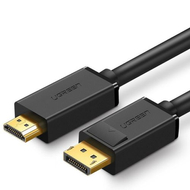 UGREEN DP101 DisplayPort - HDMI kábel, FullHD, 5m (fekete)