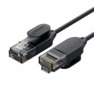 UGREEN NW122 Ethernet RJ45, Cat.6A, UTP hálózati kábel, 2m (fekete)