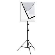 Stúdió szett Puluz LED softbox 50x70cm, állvány, LED izzó 1 db PU5070EU