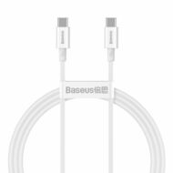 Baseus Superior sorozatú USB-C-USB-C kábel, 100 W, 1 m (fehér)