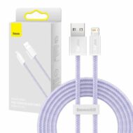 Baseus Dynamic USB-Lightning kábel, 2,4A, 2m (lila)